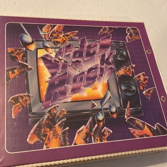 Vintage video Rock Trapper Keeper notebook - Picture 3 of 5